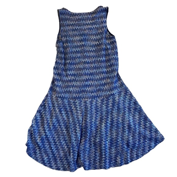 Maeve Anthropologie Westwater Knit Chevron Multi Color Drop Waist Dress - Picture 13 of 13